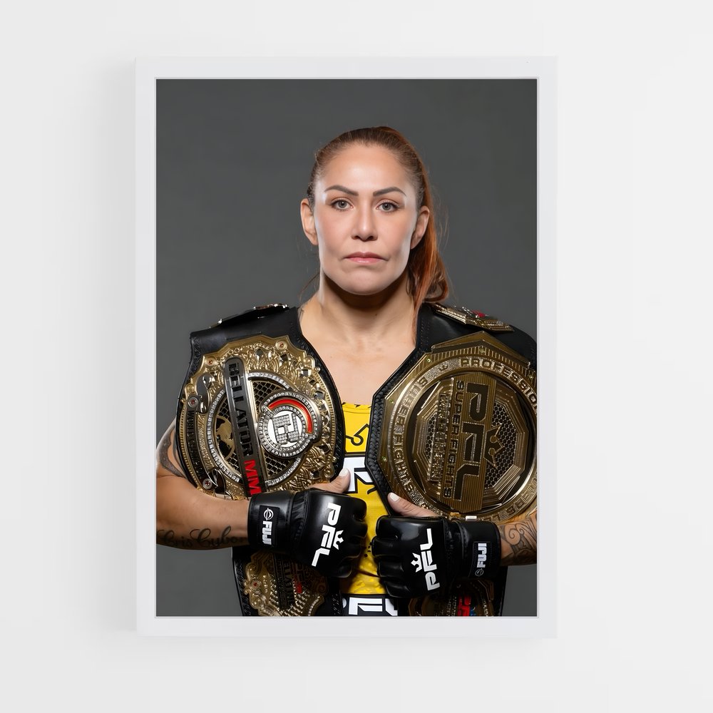 Poster Queen of the Cage – affiche MMA (vue 3)